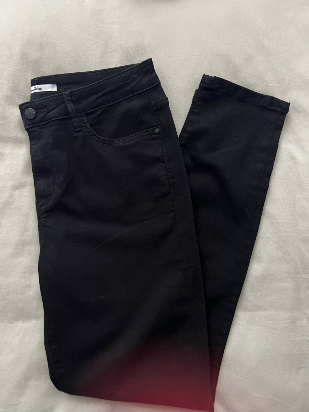 Sam Edelman The Kitten Mid-Rise Skinny Ankle Jeans in Black - Picture 13 of 16